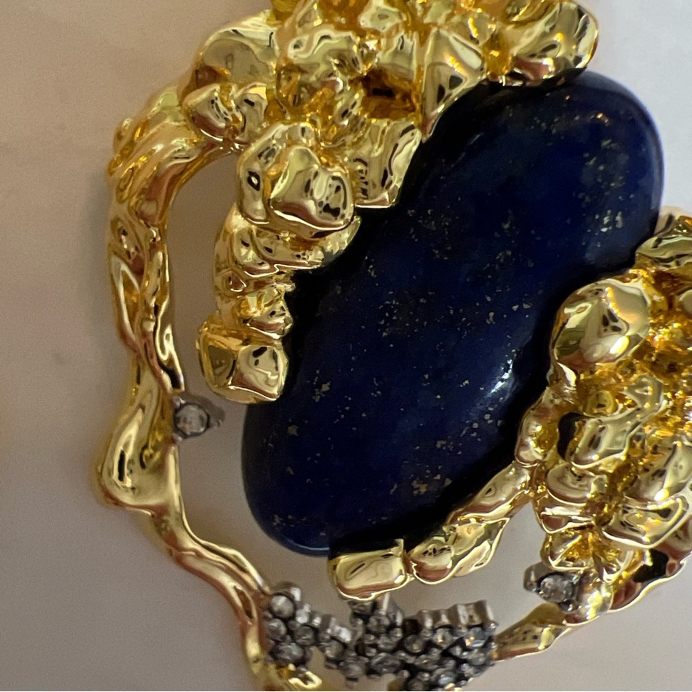 ALEXIS BITTAR Brut Mosaic Clip Earring 14K Gold Plated NWT - Picture 7 of 13